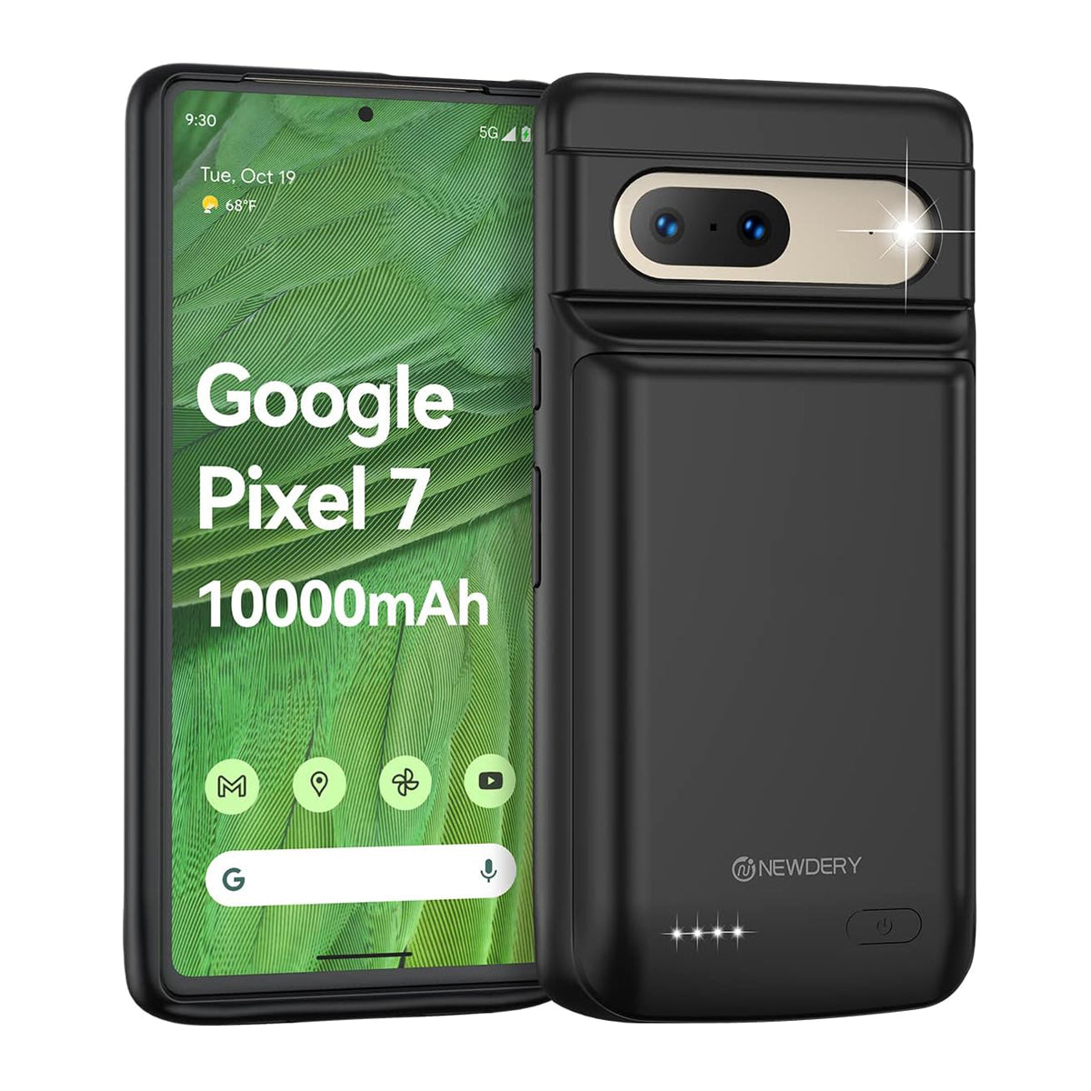 NEWDERY Battery Case for Google Pixel 7 6.3