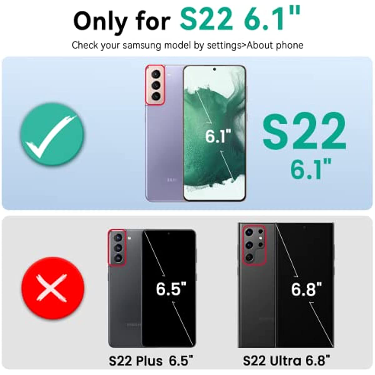 Galaxy S22 Smartcase +Battery, +128GB Memory, + SDcard