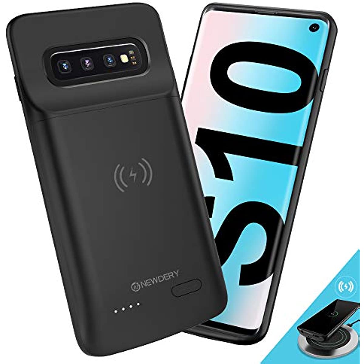 Online UPDATE: Unlocked Samsung Galaxy S10 with Case, charger, wireless charger