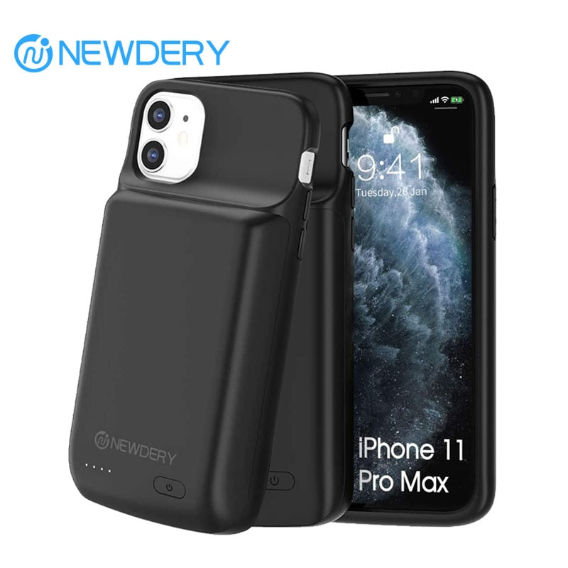 NEWDERY Battery Chargers Case For iPhone 11 12 13 14 Pro Max X XS Max Power  Bank - Helia Beer Co