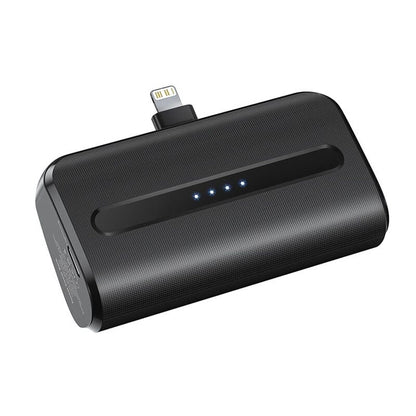 NEWDERY Power Bank For iPhone 14/13/12/11/XR/XS/X/SE/8/7/6 Mini Pro Max Plus Airpods Portable External Battery 6600mAh