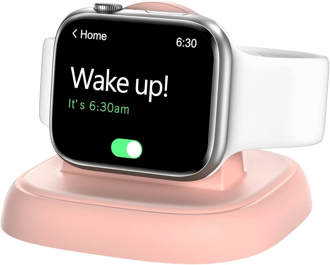 38 mm series 3 Apple Watch with a charging stand good